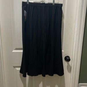 Black Skirt Size 16 Brand New
